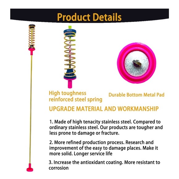 Washer Suspension Rod Kit DC97-16350U DC97-I6350T for Samsung Washing Machine - Picture 3 of 7